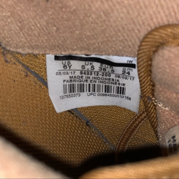 Wheat Air Force 1s - Picture 7 of 7